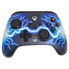 PowerA XBOX 官方授權 增強款有線遊戲手把 閃電, 1521745-02, 1個