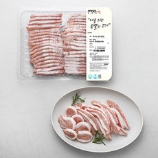 모아미트 캐나다산 보리먹인 암퇘지 항정살 구이용 (냉장), 600g, 1개