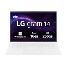 LG전자 2026 그램 14 코어 Ultra5, 에센스 화이트, 256GB, 16GB, WIN11 Home, 14Z90S-GA5VK