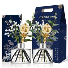 코코도르 전통 디퓨저 200ml x 2p + 기프트 박스 세트, 숲속 새벽공기(디퓨저), 1세트