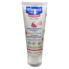 mustela 慕之恬廊 嬰兒敏弱修復潤膚霜, 40ml, 1條