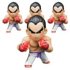 GNFTOYZ 鐵拳 7 SD 人物對戰模式 6 種隨機發送, 4個