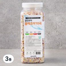 바비조아 물만부어 몸에조아10곡, 2.2kg, 3통