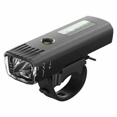블랙울프 BIKE 99 USB 충전식 스마트 불빛조절 자전거 라이트, 검정, 1개