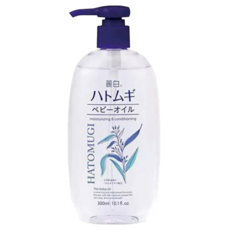 熊野 KUM 熊野 油脂薏仁嬰兒油 300ml 嬰兒孩童適用 保濕滋潤 呵護寶寶肌膚, 1罐