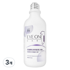 아이원케어 프리미엄 렌즈 식염수, 3개, 360ml