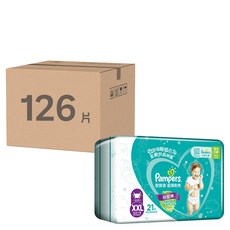 Pampers 幫寶適 原廠公司貨 超薄乾爽拉拉褲/尿布, XXL, 126片