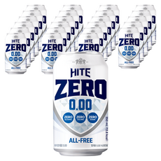 하이트제로 0.00 무알콜 맥주, 350ml, 24개