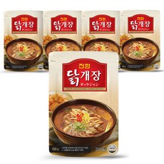 진한 닭개장, 550g, 5개