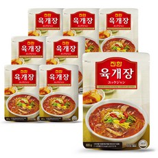 진한 육개장, 600g, 8개