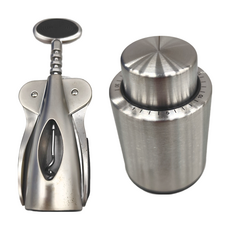 PUSH! 開瓶器 + 酒瓶塞 Set, 開瓶器D348 + 酒瓶塞D284, D348, 1組