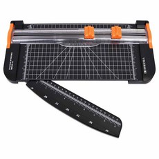 페이퍼프랜드 트리머 재단기 + 칼날, A4, N909-5(블랙)
