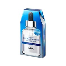 AHC 安瓶精華溫和親膚面膜 玻尿酸保濕 27ml, 5片, 1盒