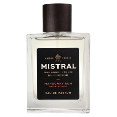 MISTRAL BODY 桃花心木蘭姆酒 男性香水, 100ml 淡香精, 1瓶