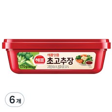 해표 순창궁 초고추장, 170g, 6개