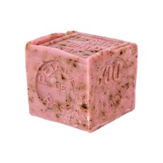LE SERAIL 席哈爾花粒植萃香氛馬賽皂-玫瑰花瓣150g, 滋潤保濕，溫和按摩，去除老廢角質, 150g, 1個