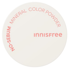 INNISFREE 無油無慮礦物校色蜜粉 No.3 Peach, 5g, 粉色, 1個