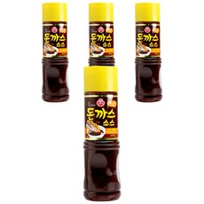 오뚜기 돈까스 소스, 470g, 4개