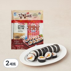 사조 명품 김밥재료 5종 세트, 520g, 2세트
