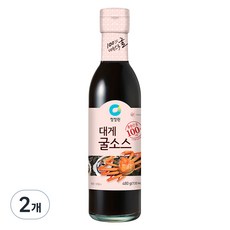 대상 청정원 대게 굴소스, 480g, 2개