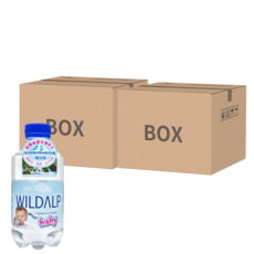 WILDALP BABY礦泉水 來自阿爾卑斯山純淨水源 弱鹼性 低鈉 含天然氣 250ml 12瓶裝, 24瓶
