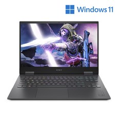 HP 2021 OMEN 15.6, 미카 실버, 라이젠7 4세대, 512GB, 8GB, WIN10 Home, 15-en1024AX