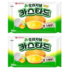 롯데 카스타드 오리지널, 230g, 2개