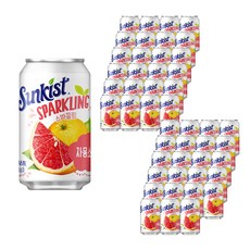 썬키스트 자몽소다, 355ml, 48개