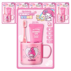 Sanrio 三麗鷗 美樂蒂Chika Chika刷牙組, 6組