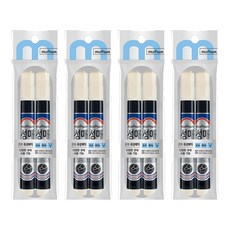 문화연필 유성매직, 검정, 4개 검정, 4개