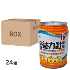 益富 優纖16營養均衡完整配方 原味, 246ml, 24罐
