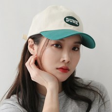 바비수 덩크자수 투톤볼캡