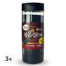 복이네먹거리 국산 볶음 통검은깨, 100g, 3개