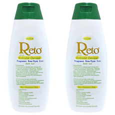 Reto 原型燕麥膠體浴液, 無色素香精, 乾性/敏感性皮膚適用, 500ml, 2瓶