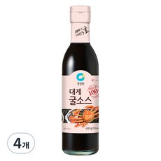 청정원 대게 굴소스, 480g, 4개