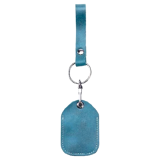 FANCY LIFE 門禁磁扣卡套 方形 藍色, 門禁卡套 磁扣卡套 鑰匙圈, 1個