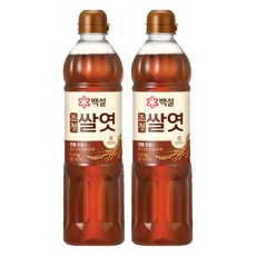 백설 조청 쌀엿, 1.2kg, 2개