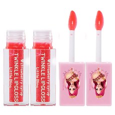 Little Bling Secret Jouju Star Goddess Twinkle 兒童唇彩 3ml, 閃爍, 2個