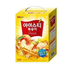 담터 아이스 복숭아, 14g, 100개