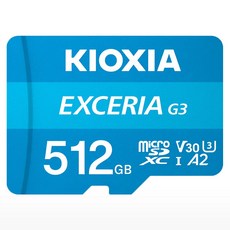 키오시아 EXCERIA Micro SD카드 LMEX3L512GG4, 512GB, 1개