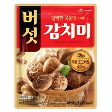 대상 버섯 감치미, 500g, 1개