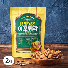 청양고추 어포튀각, 100g, 2개