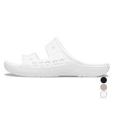 crocs 卡駱馳 男女通用 Baya 涼鞋, 270, 白色