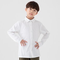 롤리트리 아동용 기본 면스판 셔츠 리트리 아동용 기본 면스판 셔츠