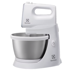 Electrolux 伊萊克斯 桌上型攪拌機 EHSM3417, 350W強力馬達 五段速度調整 瞬速鍵 附3.5L不鏽鋼攪拌缸
