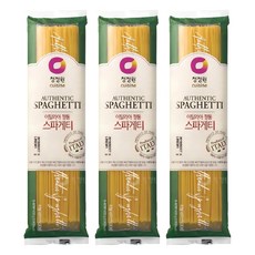 청정원 스파게티, 500g, 3개