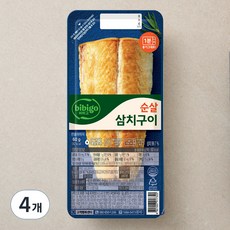 비비고 순살 삼치구이, 60g, 4개 - rndac