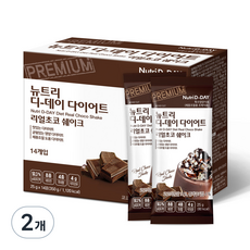 뉴트리디데이 다이어트 리얼 초코 쉐이크, 350g, 2개