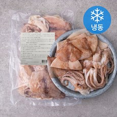 파지 손질 오징어 (냉동), 1kg, 1팩