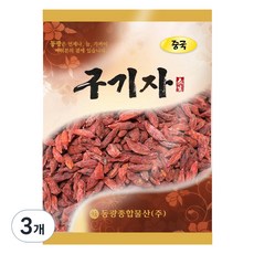 동광종합물산 구기자, 100g, 3개